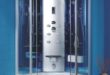 The IS-622a Corner quadrant steam shower cabin