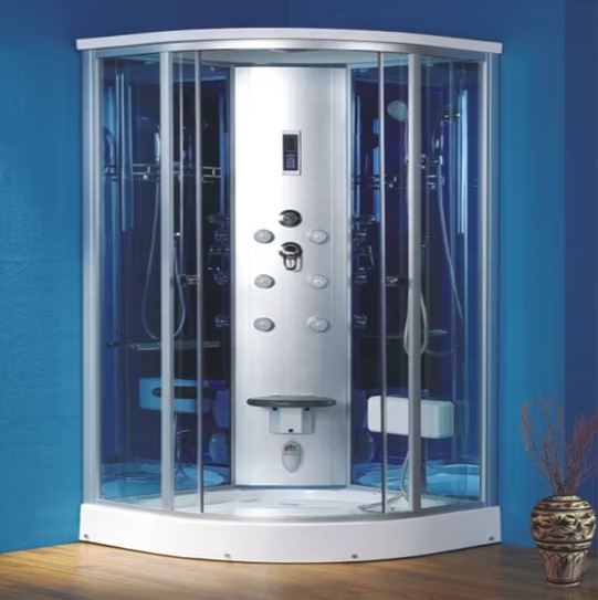 The IS-622a Corner quadrant steam shower cabin